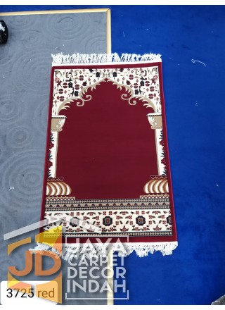 Sajadah Imam  Solomon  motif 32 Red ukuran 80 x 120 & 120 x 160